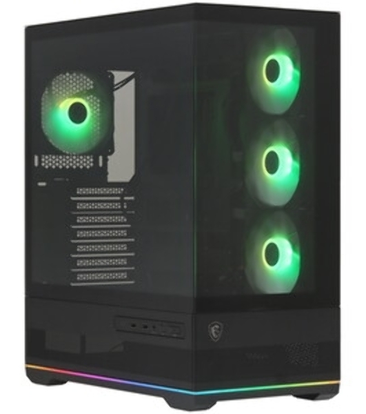 Компьютерный корпус MSI MAG Pano 110R PZ черный без БП ATX 6x120мм 7x140мм 2xUSB 3.0 1xUSB3.1 audio AirDuct bott PSU