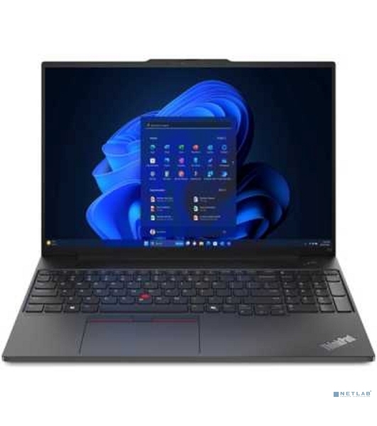 Ноутбук Lenovo ThinkPad E16 G2/16'/IPS/AMD Ryzen 5 7535HS/16Gb/512Gb SSD/AMD Graphics/noOS/черный/1.78kg