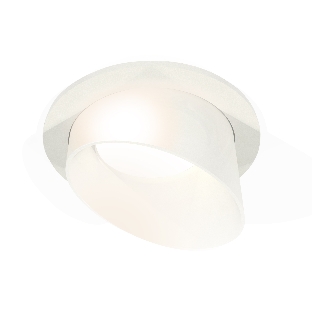 Комплект встраиваемого светильника Ambrella light XC7621046 SWH/FR белый песок/белый матовый MR16 GU5.3 (C7621, N7175)