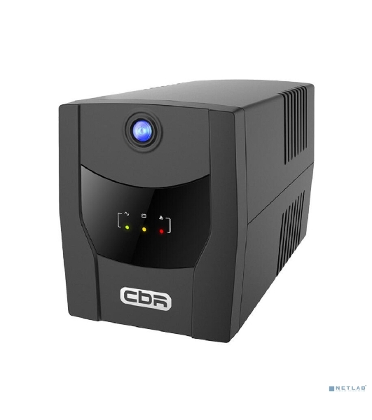 Башенный линейно-интерактивный ИБП CBR [QTM-1500T-6I-LCUC] Line Interactive  1500VA/900W 9Ah12V 4 x Shuko, HID-USB, RJ45/11
