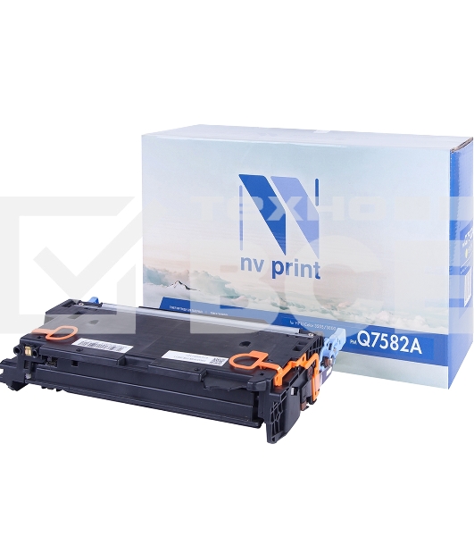 Картридж NV Print совместимый HP Q7582A YELLOW для LJ Color 3505/3800 (6000k)