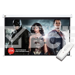 Экран Sakura Pro 200x112см Motoscreen 16:9 настенно-потолочный  (моторизованный) 90' фибергласс