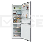 Холодильник Candy CCRN 6180S Комби, 185x59.5x65.7 см, No Frost, полезный объем 333 (227/106) литров, А класс, 40 дБ, 1 компрессор, R600 a, ST, электронное управление внутри на верхней панели, освещение камеры LED (светодиодное), потреление энергии 408кВтч, фото11