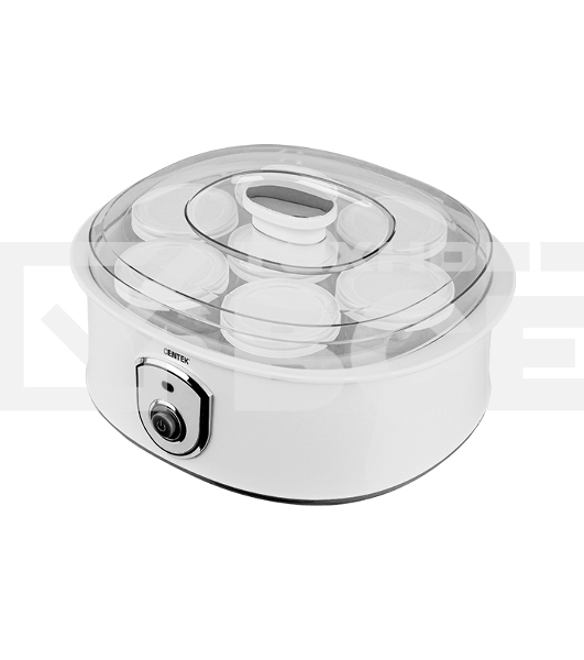 Йогуртница Centek CT-1442 15 Вт, 200 мл, емкостей - 7 шт, материал баночек - стекло, белый