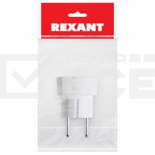 Адаптер сетевой Rexant Стакан с бортами 220В 6А