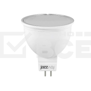 Лампа светодиодная диммируемая PLED-DIM JCDR 7Вт 4000К белый GU5.3 540лм 220-240В JazzWay 1035431