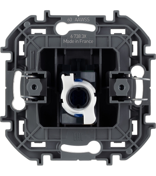 Информационная розетка RJ45 категория 6 UTP белый