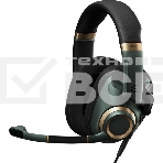 Игровая гарнитура EPOS H6 PRO Closed зелёная (Sennheiser, mini jack 3.5 мм, PC / Soft phone, PS4, Xbox One, Nintendo Switch, Mac OSX, PS5, Xbox Series X), фото6
