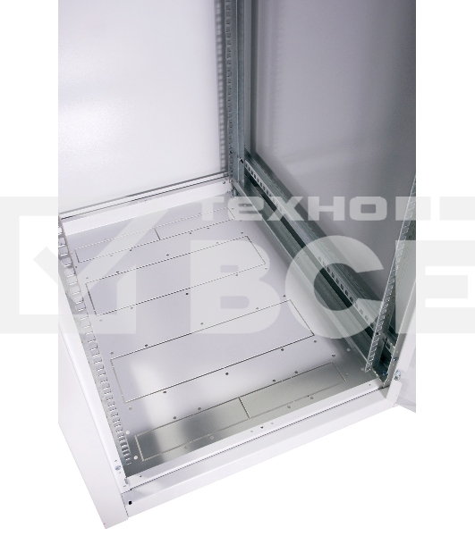 Шкаф коммутационный ЦМО (ШТК-Э-42.8.8-13АА) напольный 42U 800x800мм пер.дв.стекл металл 2 бок.пан. 710кг серый 715мм 105кг