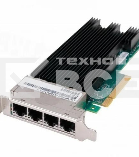 Сетевая карта Intel® Ethernet Converged Network Adapter X710-T4L Quad-port 10GbE/5GbE/2.5GbE/1GbE/100Mb, RJ45, PCI-E x8, iSCSI, NFS,VMDq, VXLAN, GENEVE, NVGRE, MPLS, and VXLAN-GPE