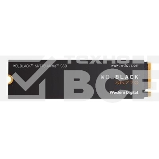 Накопитель SSD M.2 2280 2TB BLACK WDS200T3X0E WDC