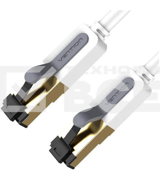 Патч-корд Vention прямой SFTP cat.7 RJ45 - 2м. Серый