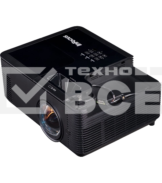 Проектор INFOCUS IN136ST DLP, 4000 ANSI Lm,WXGA (1280x800), 28500:1, 0.521:1, 3.5mm in,Composite video, VGA, HDMI 1.4a x3 (поддержка 3D), USB-A (для SimpleShare и др.), лампа 15000ч.(ECO mode),3.5mm out, Monitor out(VGA),RS232,RJ45,21дБ, 4,5 кг.