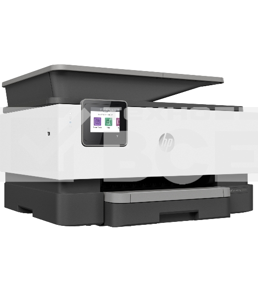 МФУ струйный HP OfficeJet Pro 9010 AiO (3UK83B), A4, цветной, печ. до 22 стр/мин. (ч/б) до 18 стр/мин. (цвет), скан. до 8 стр/мин., 1200 x 1200 dpi, USB, RJ-45, Wi-Fi, Air Print