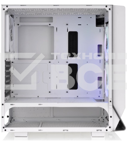Компьютерный корпус Thermaltake Ceres 300 TG ARGB белый без БП ATX 3x140mm 2xUSB3.0 1xUSB3.1 audio bott PSU