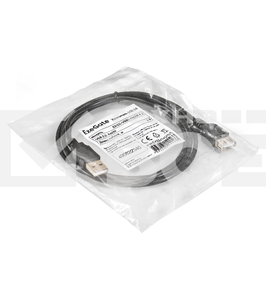 Удлинитель USB 2.0 ExeGate EX-CC-USB2-AMAF-1.5 (Am/Af, 1,5м)
