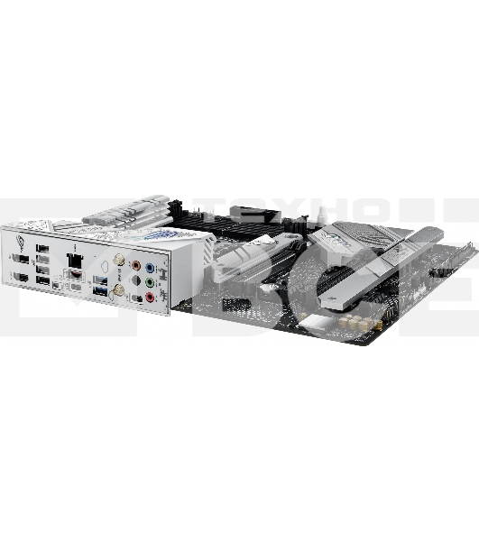 Материнская плата ASUS ROG STRIX B760-A GAMING WIFI, LGA 1700, Intel B760, 4xDDR5, 4xSATA, 3xM.2, 1xPCIe 5.0 x16, 1xPCIe 3.0 x4, 1xHDMI, 1xDP, 1x 2.5Gb LAN, 1xUSB-A 3.2 Gen 2, 2xUSB-A 3.2 Gen 1, 4xUSB 2.0, 5x3.5 мм, 7.1, Standard-ATX