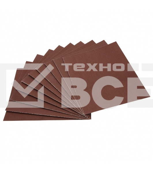 Шлифлист Matrix на тканевой основе, P 120, 230 х 280 мм, 10 шт., водостойкий