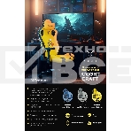 Кресло игровое Knight Craft Dragon синий эко.кожа крестов. металл, фото3