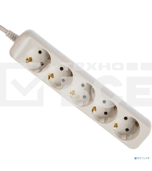 Удлинитель 5 гнезда 5 м с/з U-5e-5m ПВС ЭРА