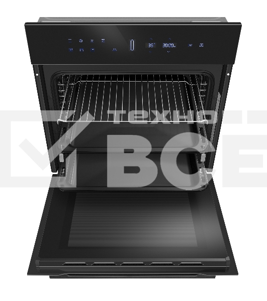 Духовой шкаф Электрический Maunfeld MEOH709DB черный