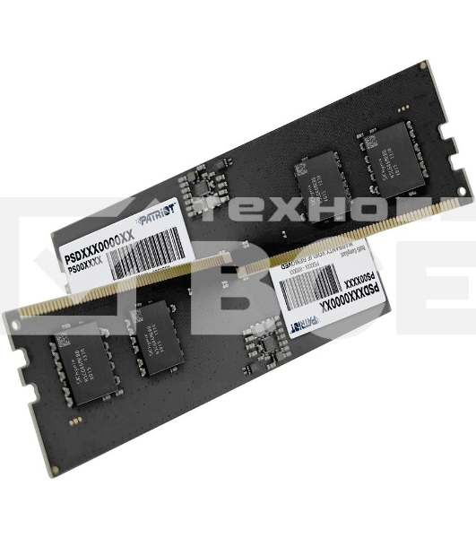 Оперативная память Patriot Signature, DDR5, 32GB (2x16 GB), 4800 MHz, CL40