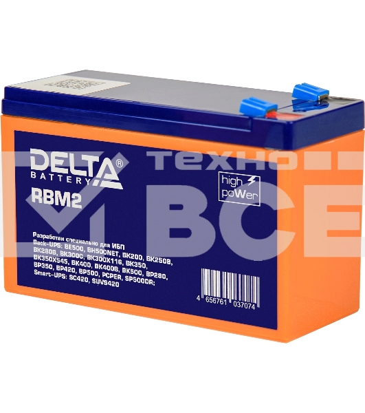 Модуль батарейный аналог RBC2 Delta RBM2