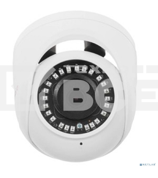 Уличная 2Мп IP-камера с ИК-подсветкой TRASSIR TR-D8121IR2 v6 2.8 Матрица 1/2.7' CMOS, разрешение 2Мп