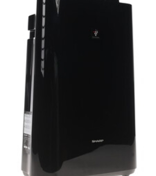 Климатический комплекс Sharp KCD41RB черный, 26 м², 2.5 л, HEPA-фильтр, ионизация Plasmacluster, гигростат