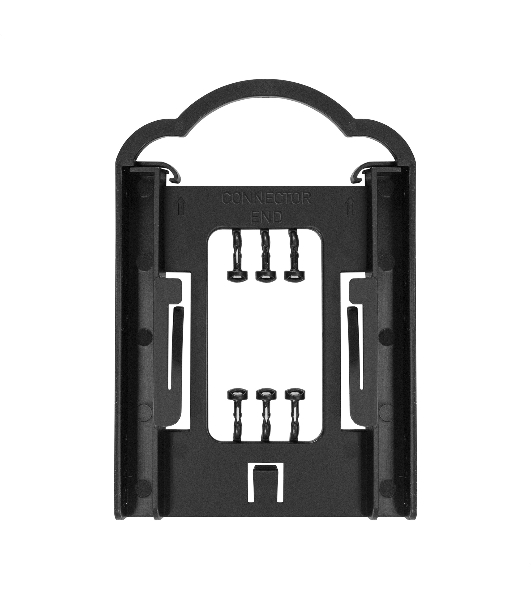 Салазки (переходник) ExeGate HD-2T3P-NF125 для безвинтового крепления HDD/SSD 2.5' в отсек 3.5' пластиковые