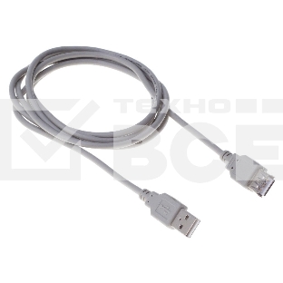 Кабель Buro BHP RET USB_AF30 USB A(m) USB A(f) 3м серый блистер