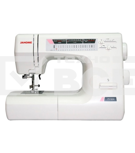 Швейная машина Janome 7518A белый