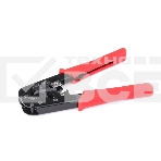 Монтажный инcтрумент Gembird T-568 Универсальные клещи для обжима и разделки кабеля RJ-11 (6p4c/6p2c), RJ-12 (6p6c), RJ-45 (8p8c) , фото 1