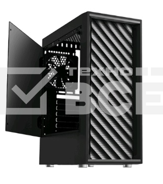 Компьютерный корпус ZALMAN T7, ATX, BLACK, WINDOW, 2xCOMBO (3.5