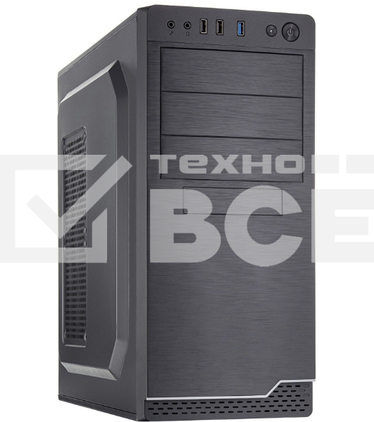 Компьютерный корпус c блоком питания 450 Ватт Case Foxline FL-816, ATX
