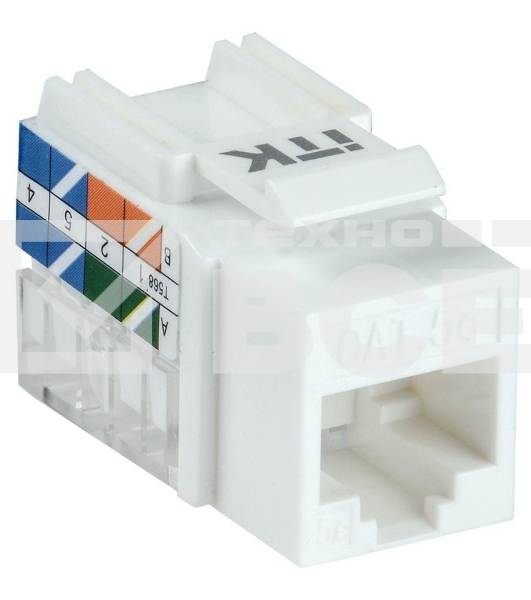 Модуль Keystone Jack кат. 5E UTP 110 IDC 90 град. | CS1-1C5EU-11 | ITK