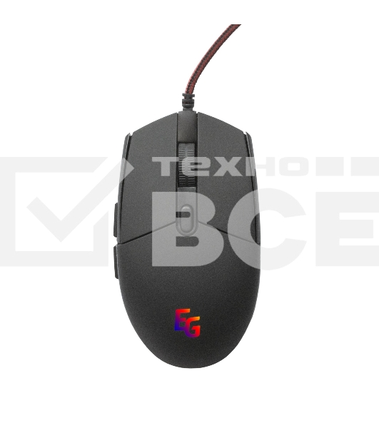 Мышь проводная ExeGate SL-9066 черный, 2400 dpi, USB, кнопки - 6