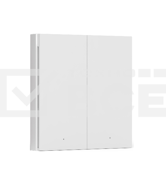 Выключатель двухклавишный Aqara Wireless Remote Switch H1 (WRS-R02)