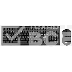 Клавиатура + мышь Acer OKR120 клав:черный мышь:черный USB беспроводная Multimedia, фото3