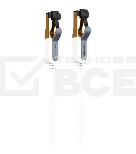 Патч-корд Vention прямой SFTP cat.7 RJ45 - 2м. Серый
