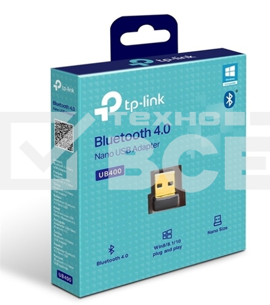 Сетевой адаптер Bluetooth TP-Link UB400 USB 2.0