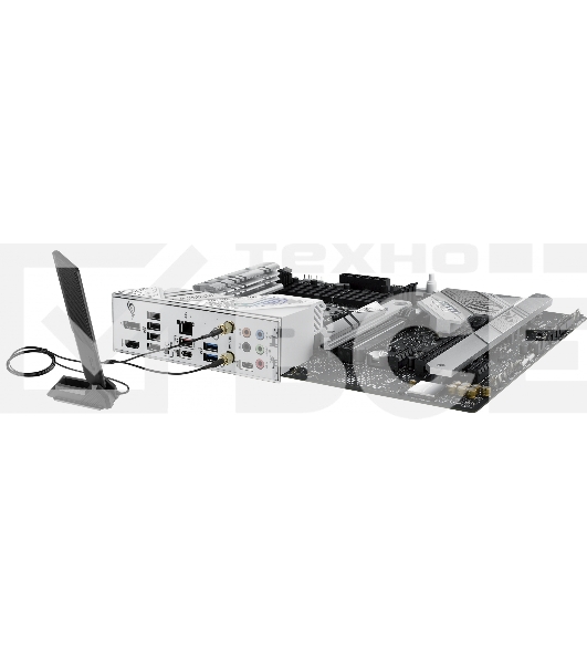 Материнская плата ASUS ROG STRIX B760-A GAMING WIFI, LGA 1700, Intel B760, 4xDDR5, 4xSATA, 3xM.2, 1xPCIe 5.0 x16, 1xPCIe 3.0 x4, 1xHDMI, 1xDP, 1x 2.5Gb LAN, 1xUSB-A 3.2 Gen 2, 2xUSB-A 3.2 Gen 1, 4xUSB 2.0, 5x3.5 мм, 7.1, Standard-ATX