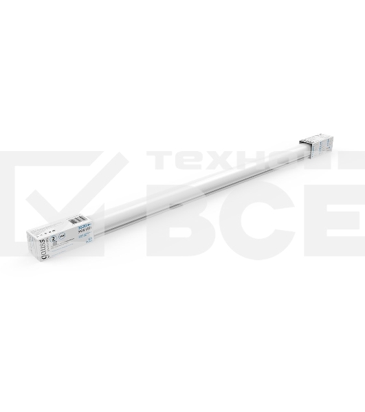 Св-к светодиодный Gauss IP65 1170*60*55мм 36Вт 2500lm 6500К линейн. мат. с возм. соед. в линию 843425336 Gauss