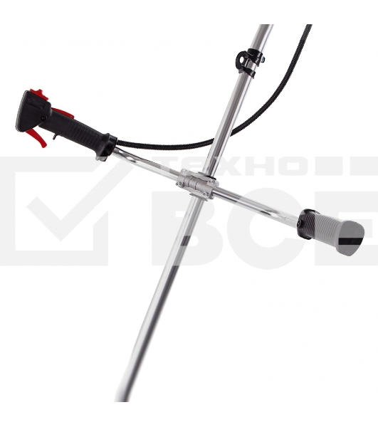 Триммер бензиновый Сибртех КС-1300Н, 25 см3, неразъемная штанга, состоит из 2 частей