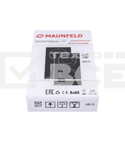 Варочная поверхность Maunfeld EVSE292FDBK черный