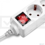 Сетевой удлинитель Buro BU-PS3.1/W 1.5м (3 розетки) белый (пакет ПЭ), фото5