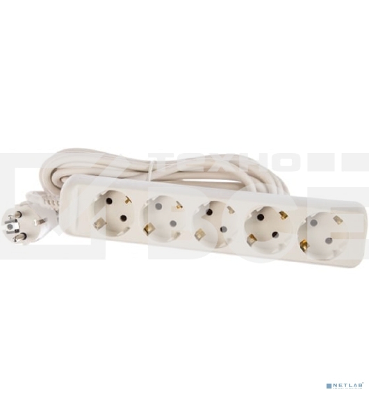 Удлинитель 5 гнезда 5 м с/з U-5e-5m ПВС ЭРА