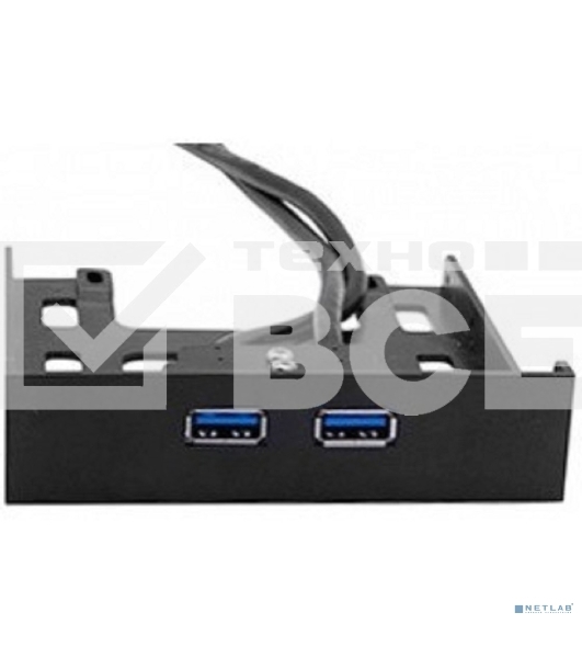 Планка USB на переднюю панель Exegate U3H-615, 3,5