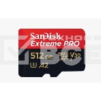 Флеш карта microSD 512GB SanDisk microSDXC Class 10 UHS-I A2 C10 V30 U3 Extreme Pro (SD адаптер) 200MB/s, фото2