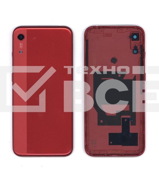 Задняя крышка для Huawei Honor 8A  красная